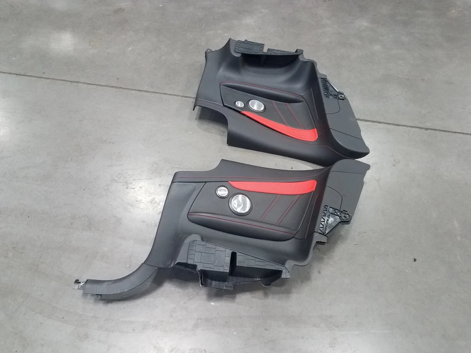 2017 Mercedes AMG C 63 S Rear Interior Trim Quarter Panels #4347 i5 — 第 4/4 张图片
