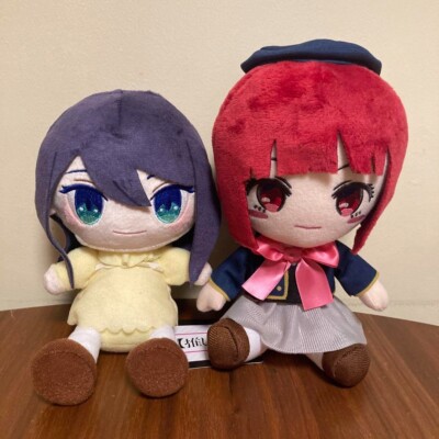 Oshi no Ko Set of 2 Osuwari Otedama Sitting Plush Doll Vol.3 Akane & Kana Japan