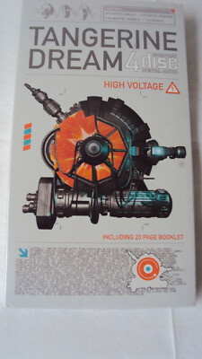  Tangerine Dream   HIGH VOLTAGE  4 CD Box- Set 
