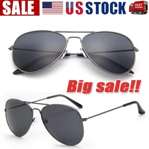 Aviator Sunglasses Premium Military Pilot Ultraviolet Mens Polarized Sunglasses