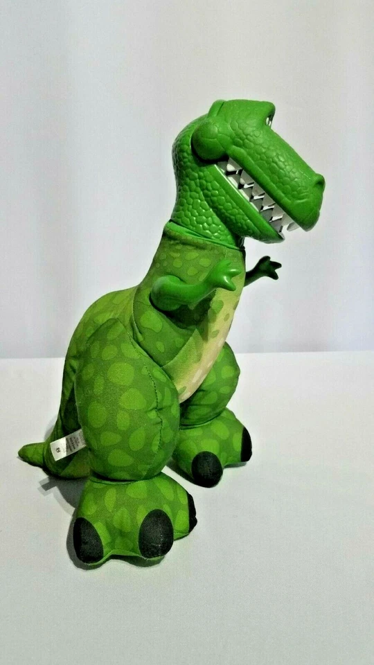 Disney Pixar Fisher Price "Toy Story" "Rex" Squeeze it/He Roars/14" Usado Foto 3 de 4