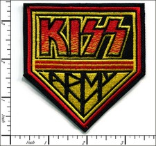 15 Pcs Embroidered Iron on patches KISS Badge 3.16"x3.38" AP025kA