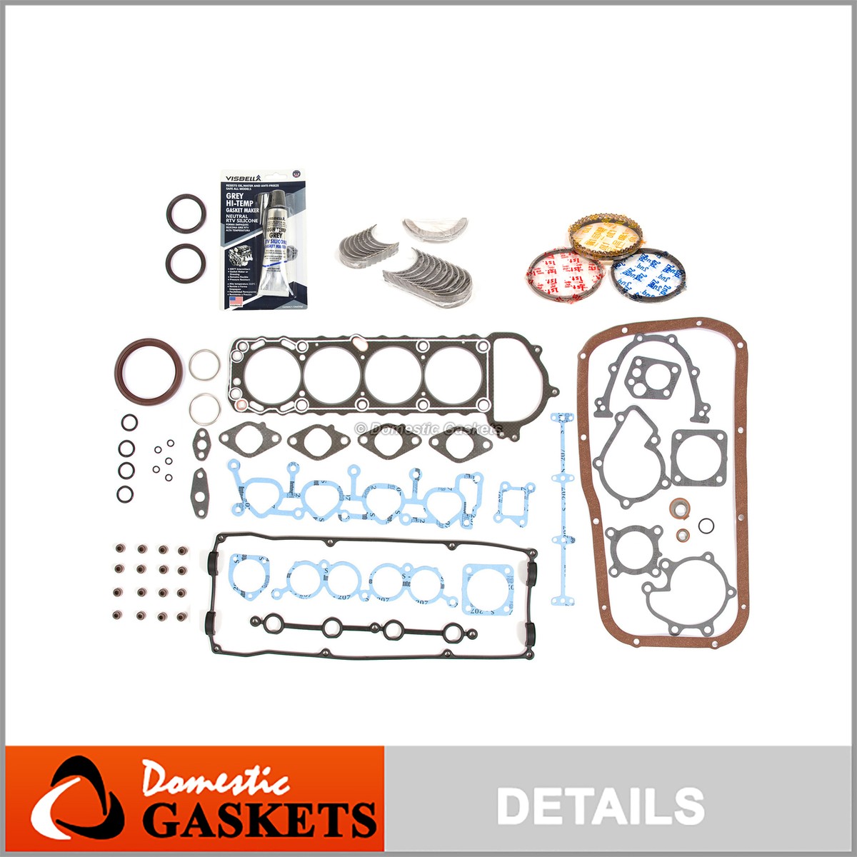 Engine Re-Ring Kit Fits 91-94 Nissan 240SX 2.4 KA24DE | eBay