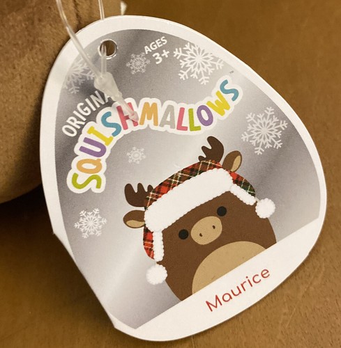 Squishmallow Maurice the Moose with Hat Plush 4.5" - Picture 3 of 5