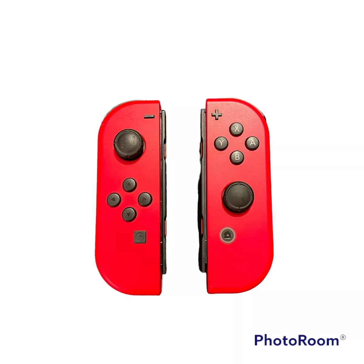 Nintendo Switch Joy Cons (L/R) Mario Odyssey Red RARE New Joysticks TESTED