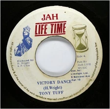 TONY TUFF Reggae 45rpm Victory Dance b/w Version HEAR