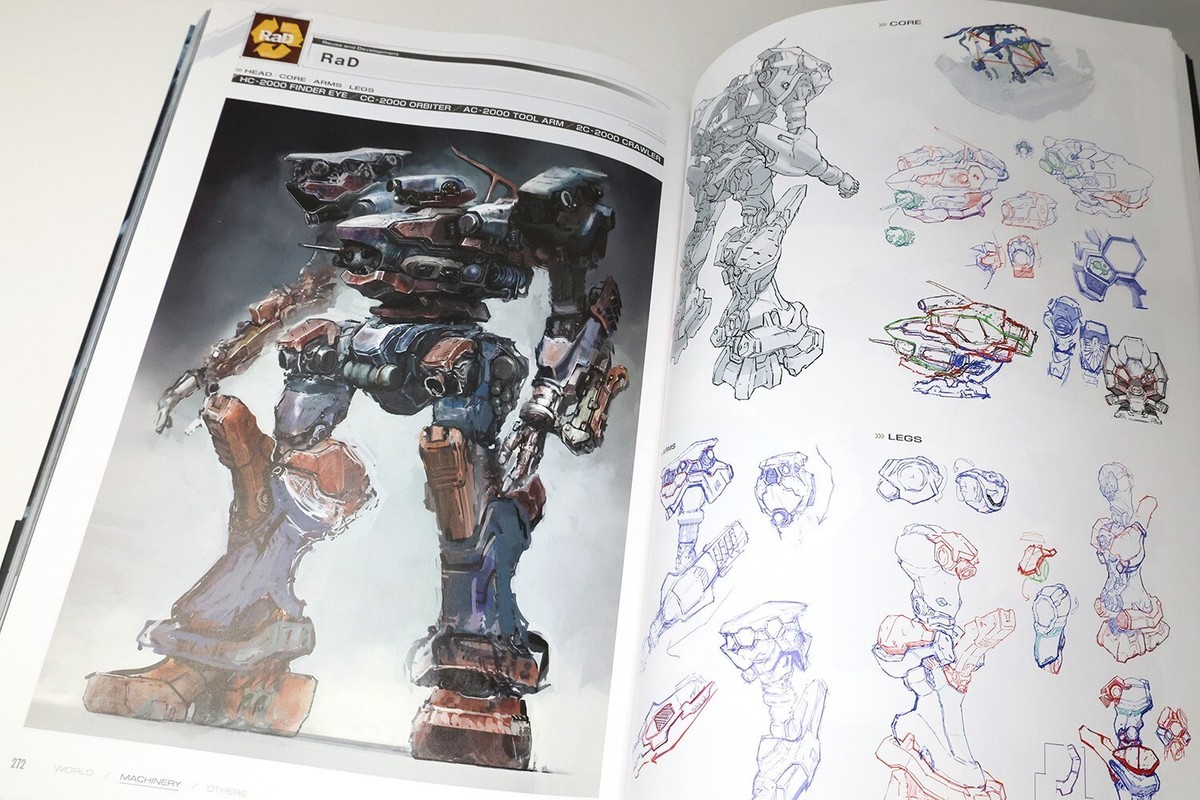 Armored Core VI 6 Fires of Rubicon Official Art Works Design