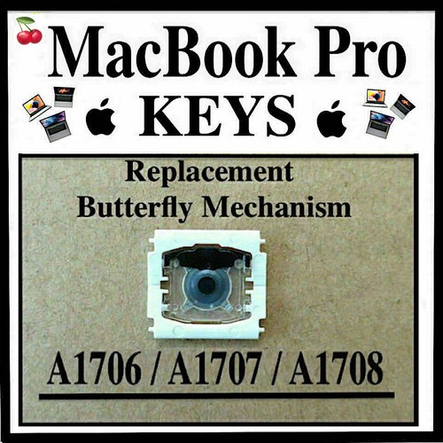 🍒 Macbook Pro Keys  Butterfly Mechanism Clip Kit   A1706   A1707   A1708  - Picture 1 of 10