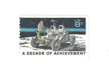 STAMP US SCOTT 1435 "Astronauts in Lunar Rover" 8 CENT 1971 MNG