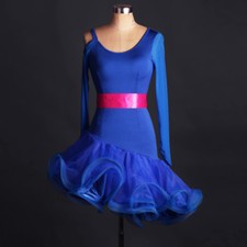 Latin Ballroom Competitio  n Dance Dress Modern Waltz Tango Standard Dress F210