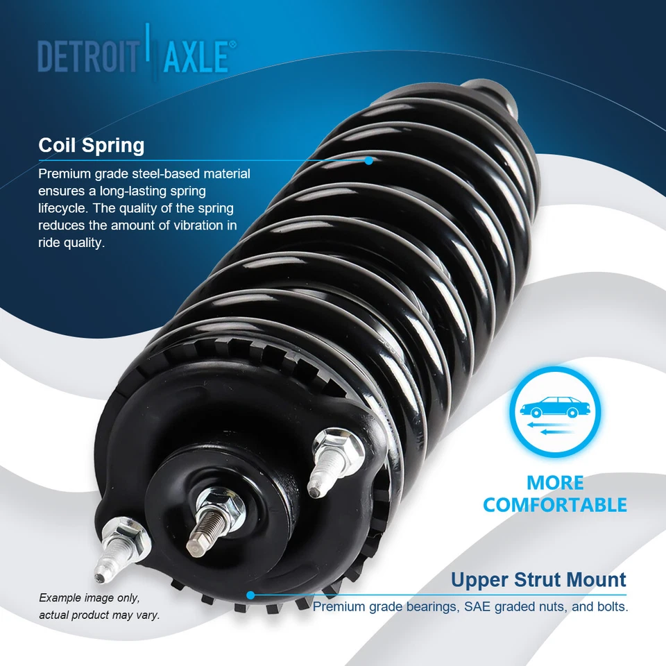 20pc Front Struts Rear Shocks Control Arms for Chevy Trailblazer Envoy Rainier - Image 3 of 4