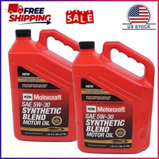 (2 pack) Motorcraft Synthetic Blend Motor Oil...