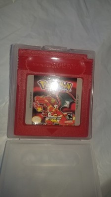 Pokémon Red Version Nintendo Game Boy Cartridge