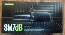 Shure SM7DB Cardioid Vocal Microphone with Bu...