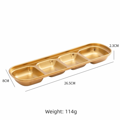 Sauce Holder Condiment Tray Seasoning Container Seasoning Tray Kitchen - Picture 15 of 15