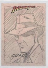 2008 Topps Indiana Jones Heritage 1/1 Josh Howard Auto Sketch 0i8