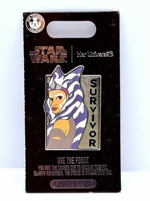 Disney Star Wars Character Trait Portraits Her Universe SURVIVOR Pin 2020 Ashoka