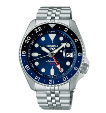 Seiko 5 Sports Blue Men's Watch - SSK003 GMT SERIES 42.5 MM