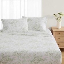 Standard Pillowcase Set Cotton Percale Pillowcases Crisp Breathable  Cool to