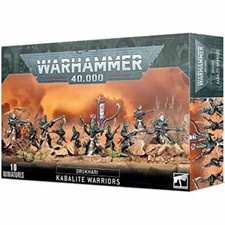 Warhammer 40K Drukhari: Kabalite Warriors NIB 