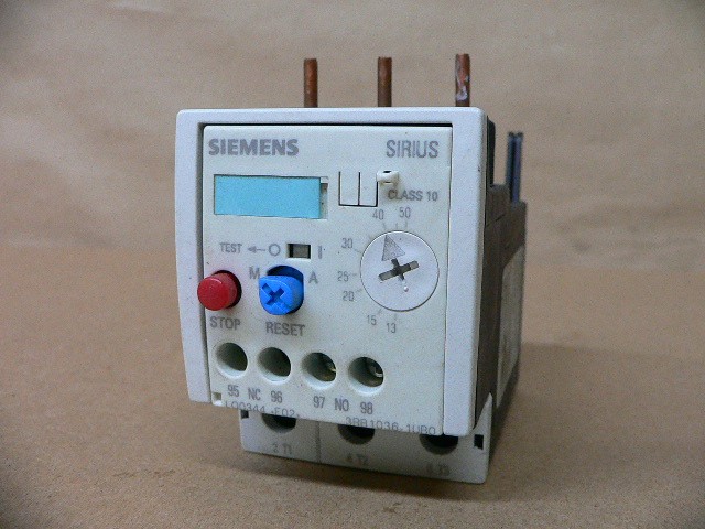 Siemens 3Rb1036-1Ub0 Overload Relay 13-50A Class 10 Electrical Control