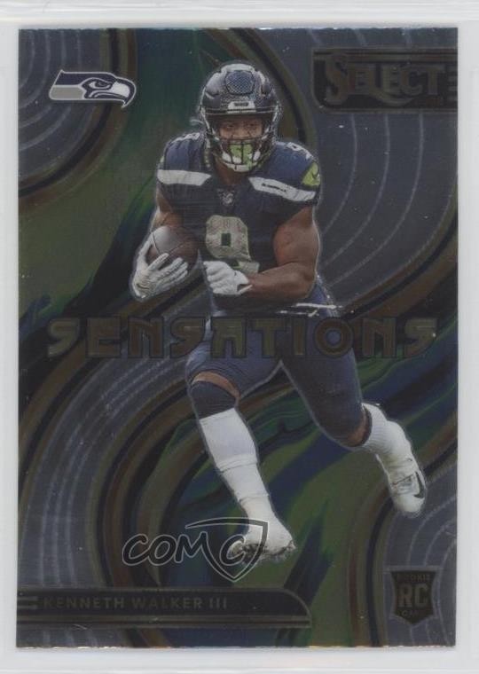 2022 Panini Select Sensations Kenneth Walker III #SEN-22 1ib5