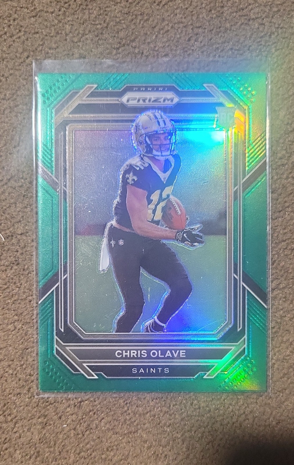 Chris Olave Panini Prizm #310 Green