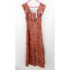 Willow & Clay Dress Women’s Extra Small NWT Floral Maxi Boho Bohemian Desert 