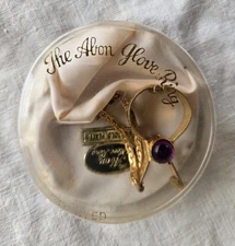 Vintage 1950’s Abon Glove Ring Clip 14k Gold Plated with Original Packaging