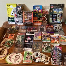 All Football Oddball Lot-packs,  3 Leaf Metal 1/1 Proof, autos, Metal Box