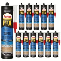 Pattex Super Fix Montagekleber 12X 400G – Kleben Statt Bohren Baukleber