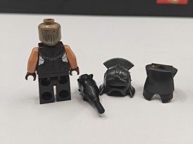 NEW LOTR Mordor Orc (with Helmet, Armor) Custom Lego Minifigure 79007 Black Gate