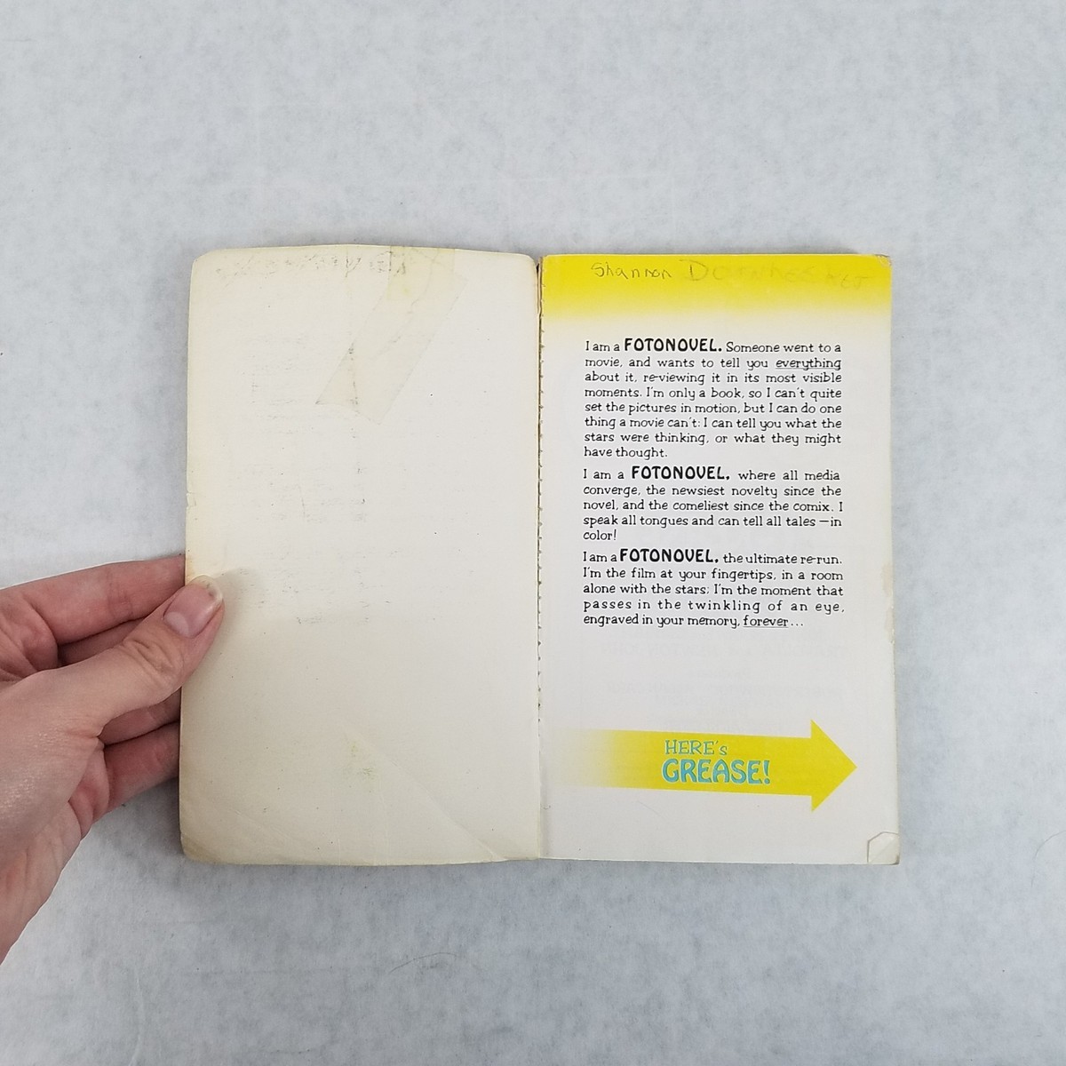 Grease The Fotonovel 1st Edition 1978 for sale online | eBay