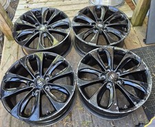 2011-2014 HYUNDAI SONATA 18 Inch WHEELS RIMS OEM BLACK SET 4 USED