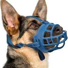 Dog Muzzle, Basket Muzzle for Small Medium Large Dogs, Soft Cage Mouth Cover ...
