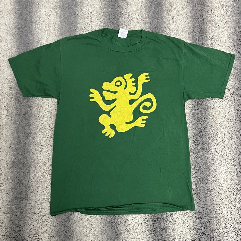 Nickelodeons Legends of the Hidden Temple Green Monkeys T-Shirt Men’s Medium