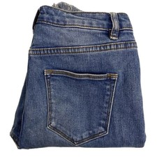 French Connection Womens Skinny Cropped Denim Stretch Jeans Size 10 GUC JME7