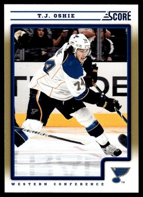 2012-13 Score Gold Rush T.J. Oshie St. Louis Blues #407