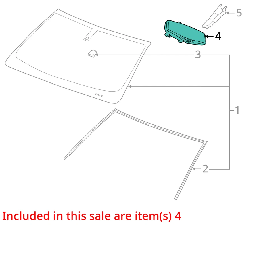 15 16 17 18 19 20 CHEVY/GMC SUBURBAN 1500 SERIES Rear View Interior Mirror Foto 2 de 3