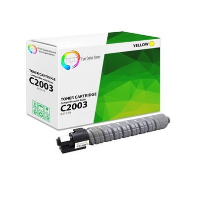 TCT Premium C2003 Yellow for Ricoh Aficio MP C2003 2503 Compatible Toner