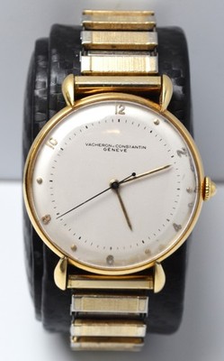 VINTAGE 18K VACHERON CONSTANTIN MAN'S WATCH 35.5MM GREAT LUGS