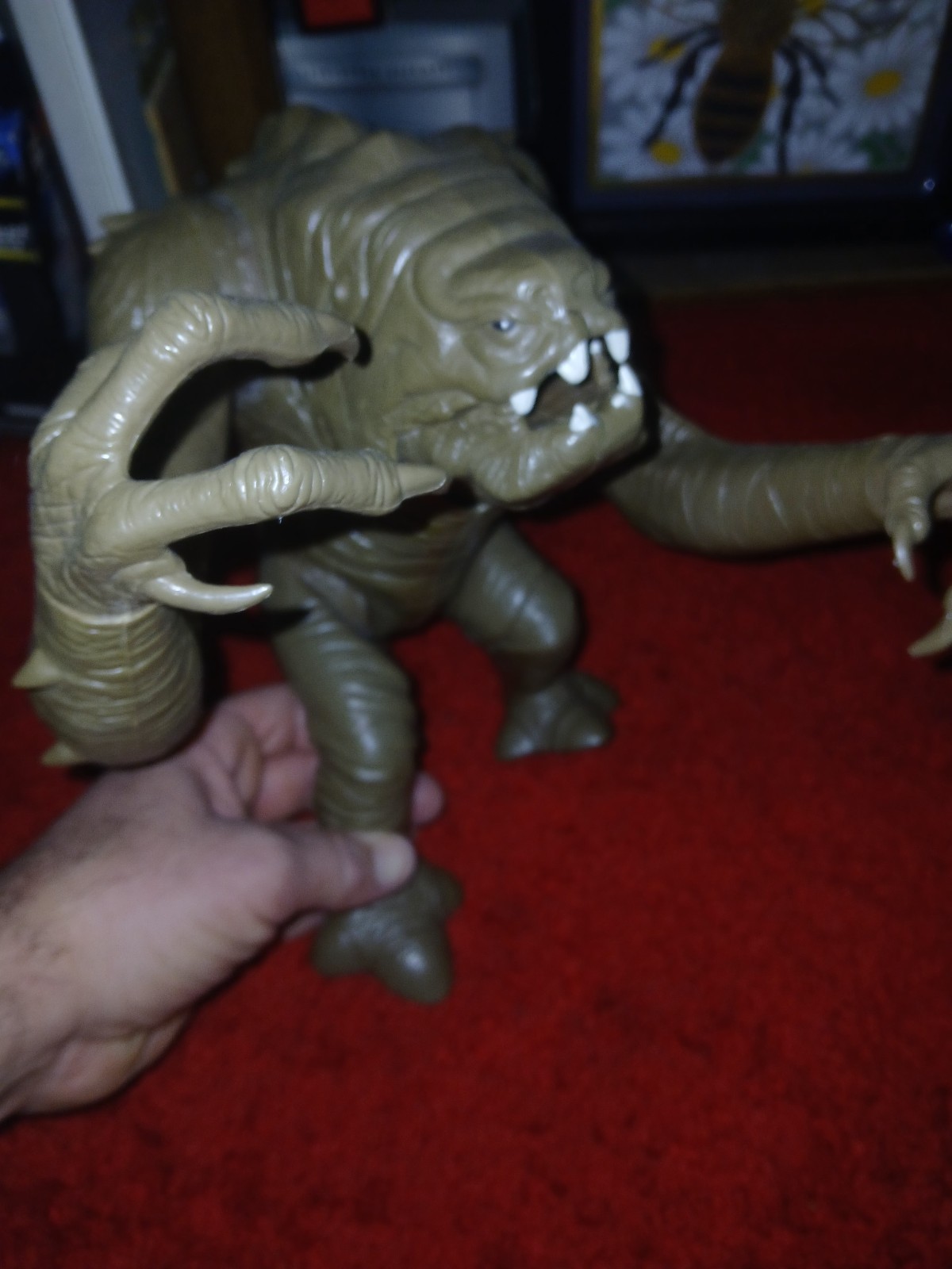 Vtg Kenner 1984 Star Wars Return of the Jedi Rancor Monster Action Figure Works