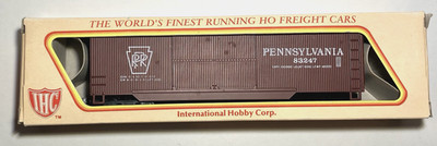 Hot   Sale   HO Scale IHC 40   wood   Boxcar  -  Pennsylvania  RR  -  New