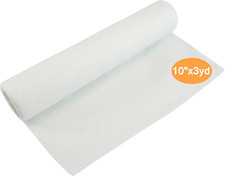 Wash Away - Water Soluble Machine Embroidery Stabilizer Backing  Topping 10" X