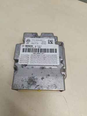 VW Touareg 7P5 SRS Steuergerät 7P0959655C 3.00 2013 31420098