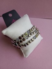 Paparazzi - Instant Shimmer Silver Bracelet