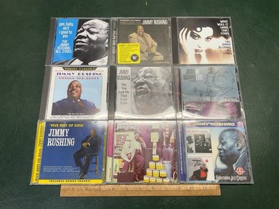 Lot of 9 Jimmy Rushing CD Collection Jazz Blues Swing