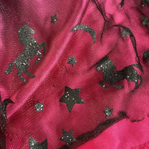 pink and purple halloween costume W Unicorn Accents Cosplay Dress Up Size 6/6xs - Picture 7 of 18