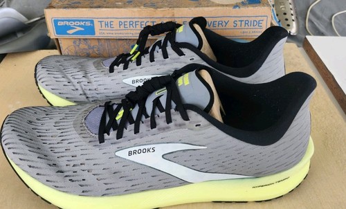 Size 13 Brooks Hyperion Tempo Grey Nightlife Mens Running Shoes $150 Msrp - Picture 5 of 10
