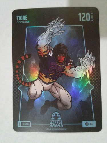 2025 BO JACKSON BATTLE ARENA UPDATE TIGRE Ice BATTLEFOIL #BF-200 Miguel Cabrera